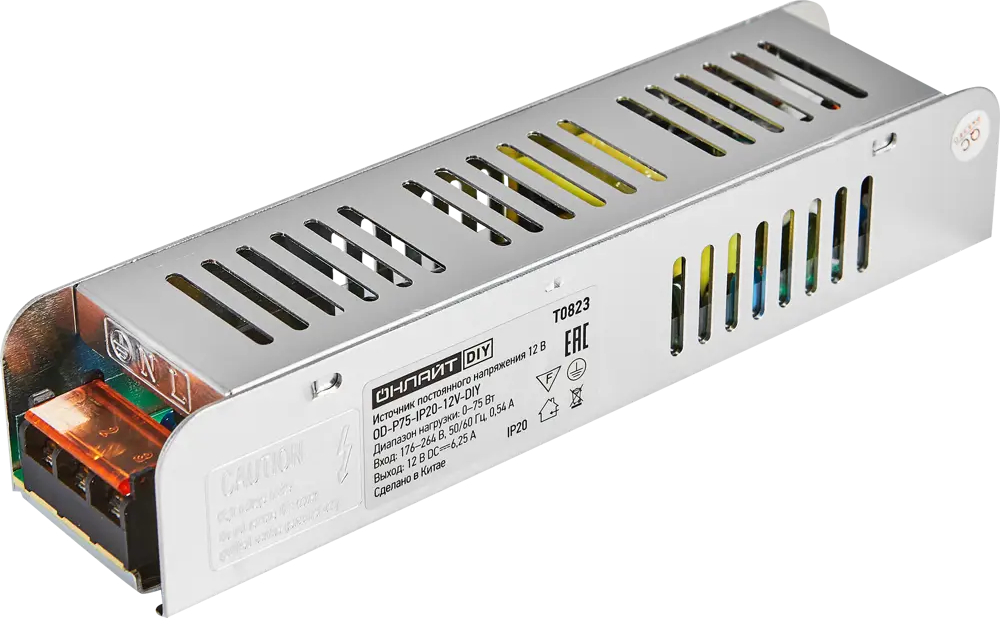 Блок питания Santreyd OD-P75-IP20-12V для светодиодных лент 75Вт 89348151