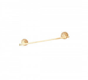 Gentry Home Настенный керамический подстаканник Ivy Темное золото GH102785