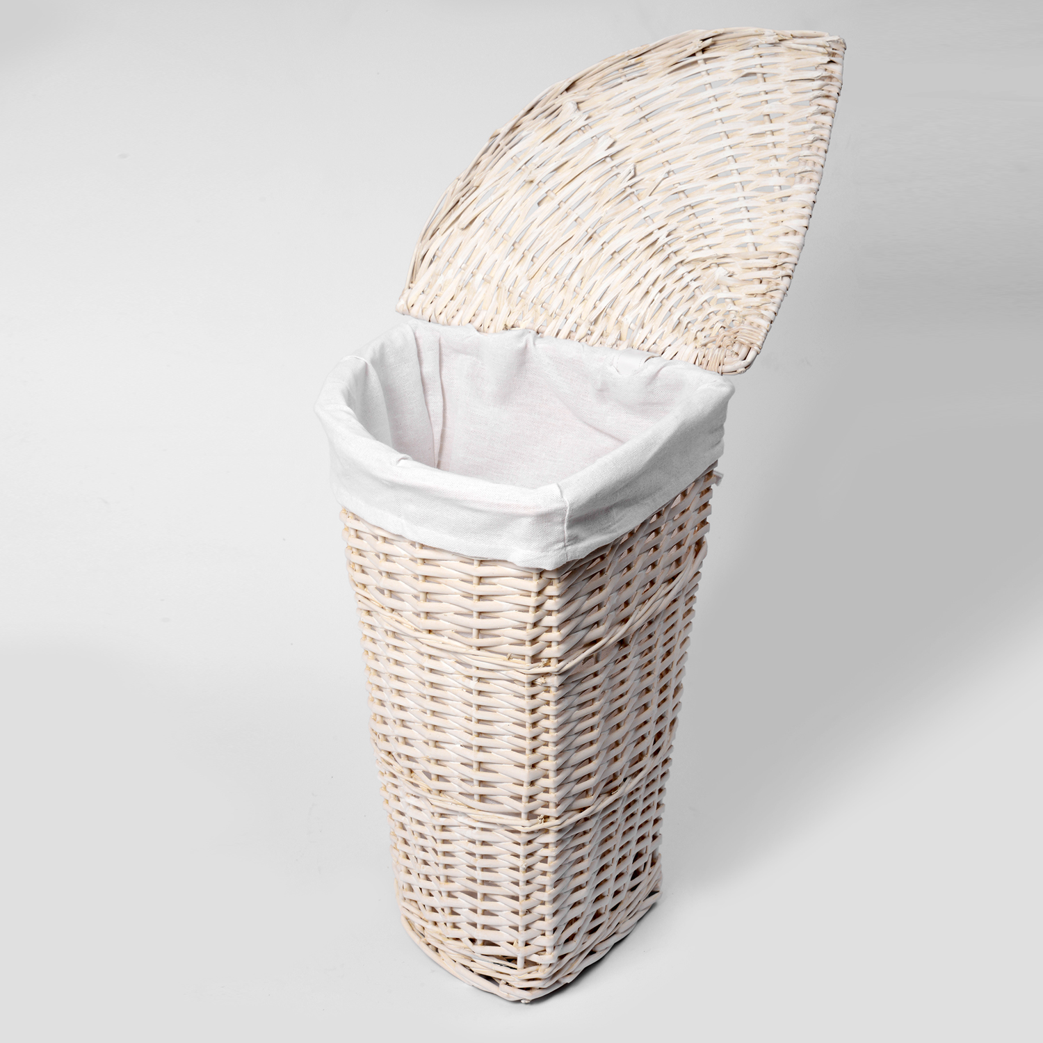 WB-560-M Vils Плетеная корзина для белья с крышкой WasserKRAFT  - Вид №2