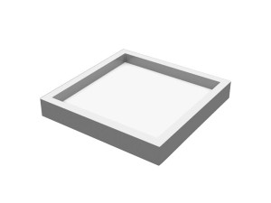 Квадратный лоток из смолы