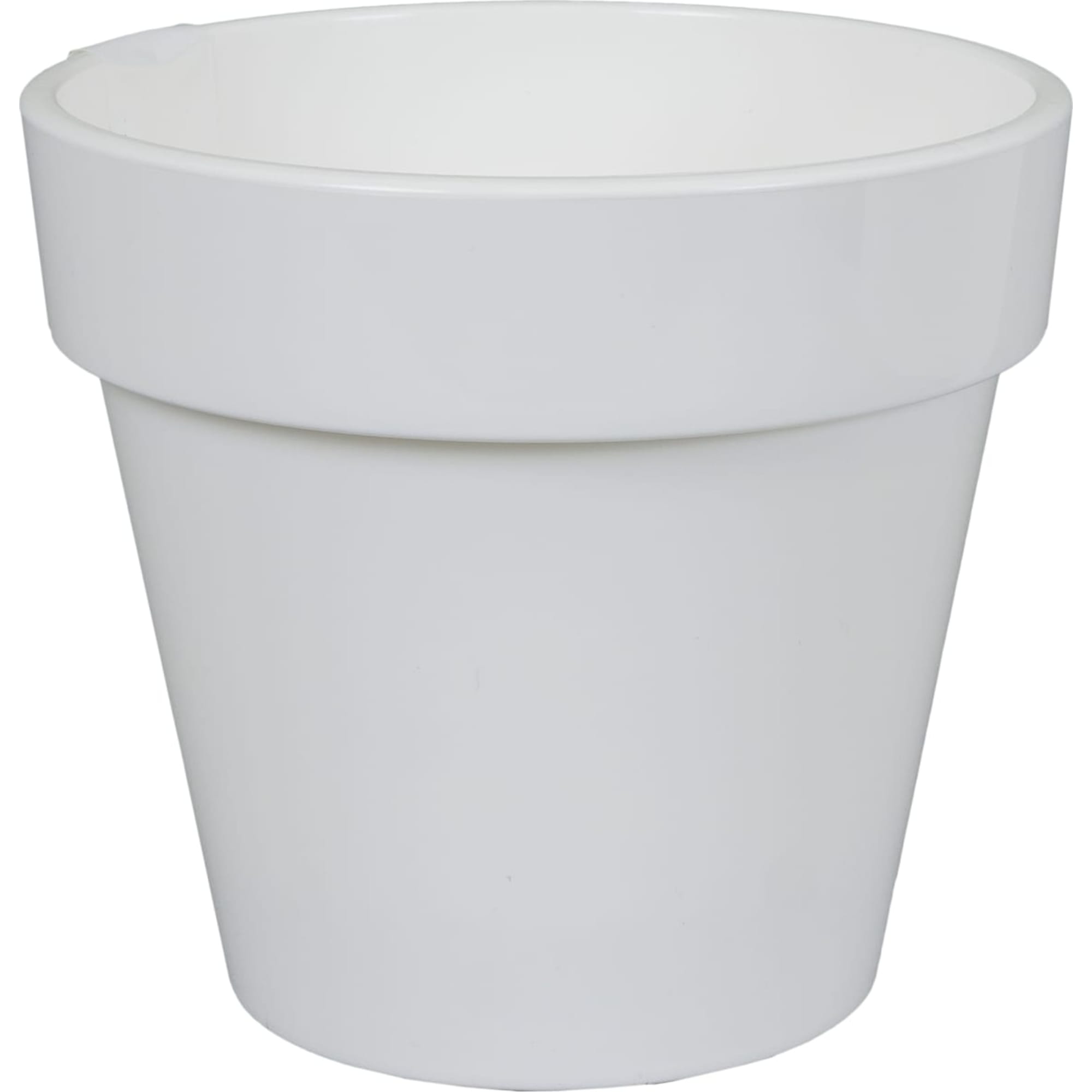 83405953 Кашпо ø20 h19 см v3.5 л пластик белый Порто Santreyd