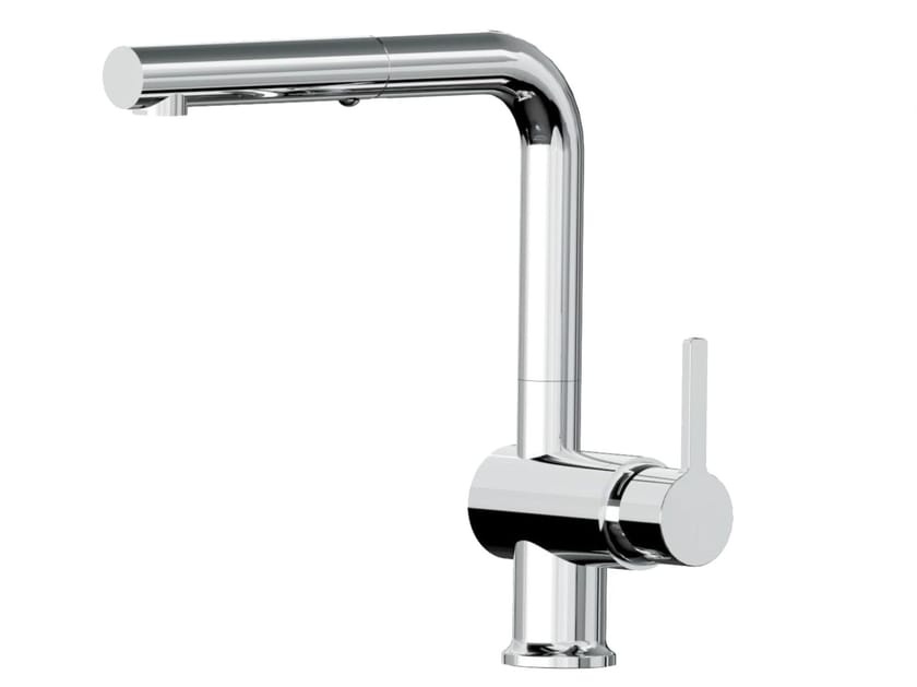 Однорычажный кухонный смеситель с поворотным изливом GATTONI Modern ARCH-00119106