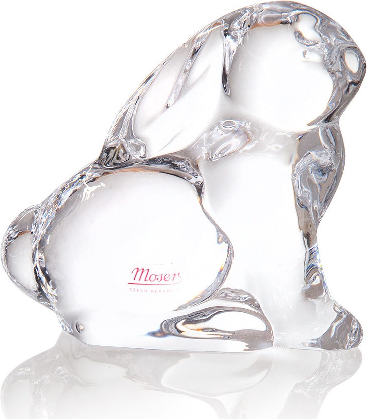 1049022 Moser Фигурка 6,5см "Кролик" Хрусталь бессвинцовый 