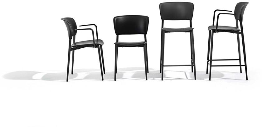 Desalto Стул из полипропилена штабелируемый с подлокотниками Ply 717 - Вид №1