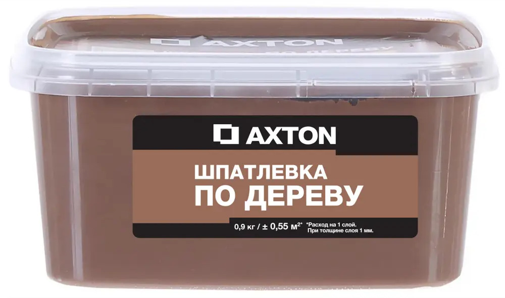 Шпатлёвка Axton Хани для дерева - профессиональное выравнивание и защита 81950913