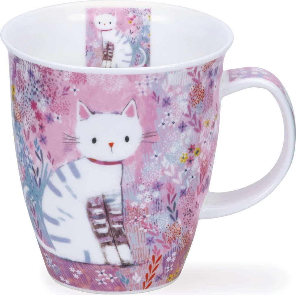 10648669 Dunoon Кружка Dunoon "Котик Тиддлс.Невис" 480мл Фарфор костяной 
