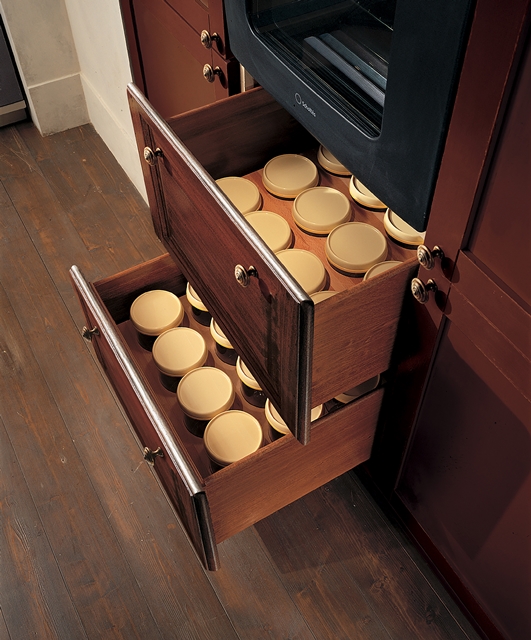 204 Tifernoit Кухня с восковым лаком "Светлый орех" Cucina - Вид №5