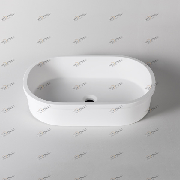 S510300002 Накладная раковина под столешницу  овальная SYSTEMPOOL 