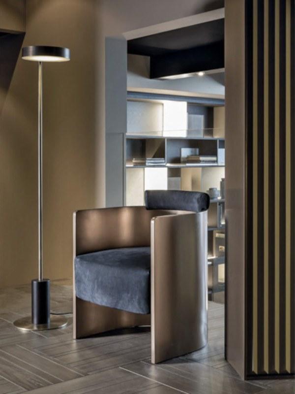 Shake Кресло в набуке с подлокотниками sun-id-1388695 - Вид №2