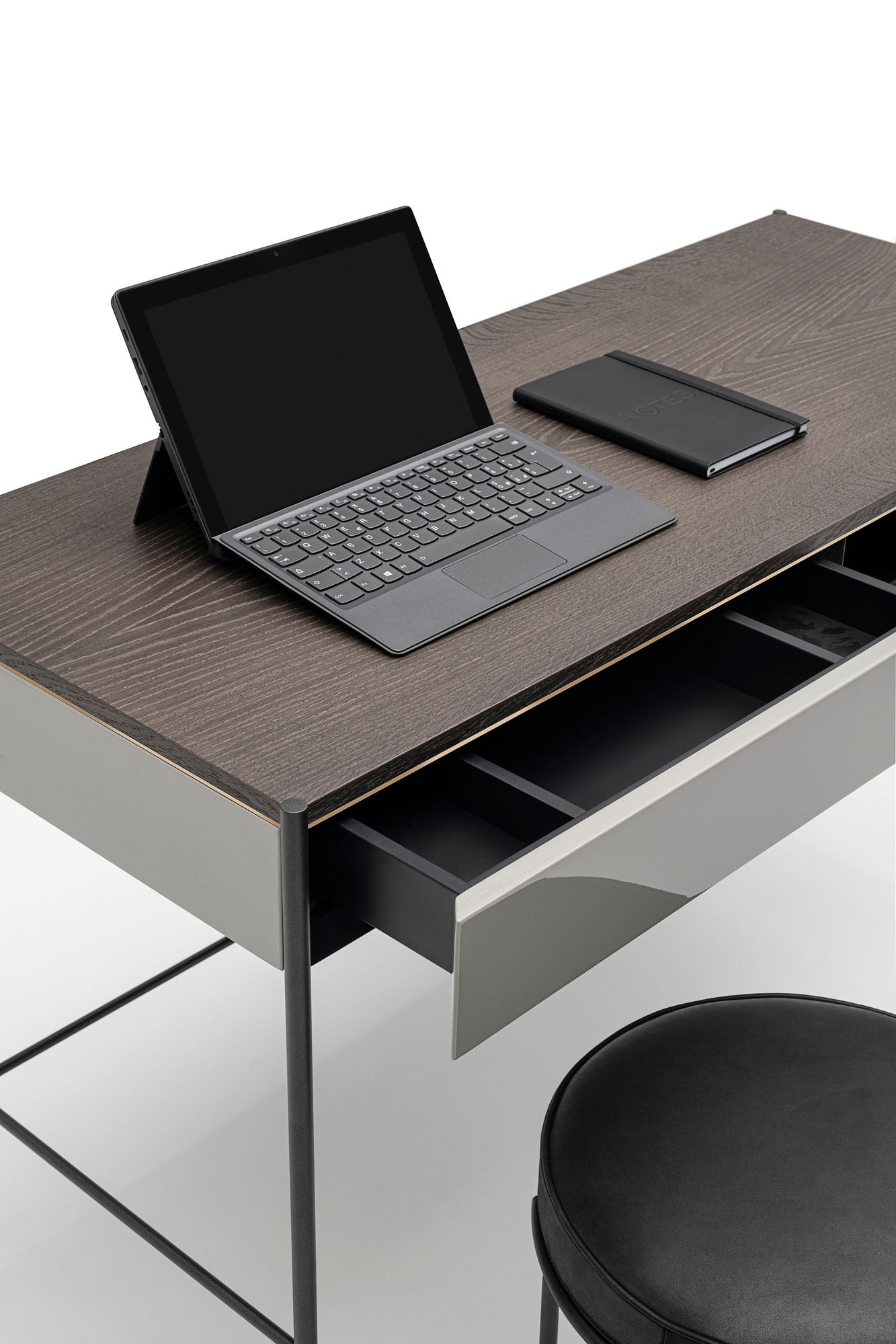 Деревянный письменный стол с ящиками Living Divani эпоха ARCH-00065131 - Вид №5