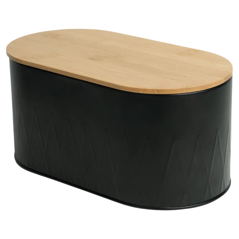 Хлебница VIDAGE VK2309Bl - бамбуковая с металлическим корпусом 89421530 STLM-1583568