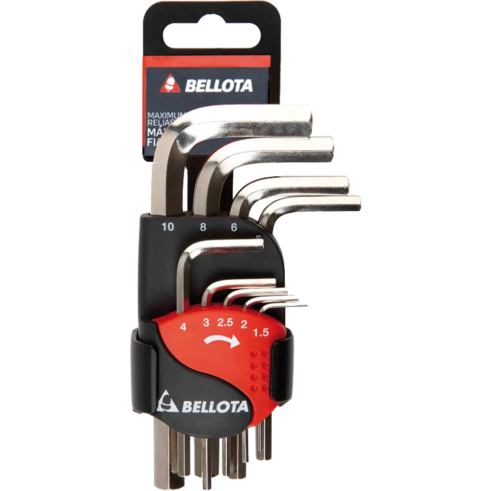 Профессиональный набор имбусовых ключей Bellota 6458-9N, 9 предметов 82089817 STLM-0018864 - Вид №1