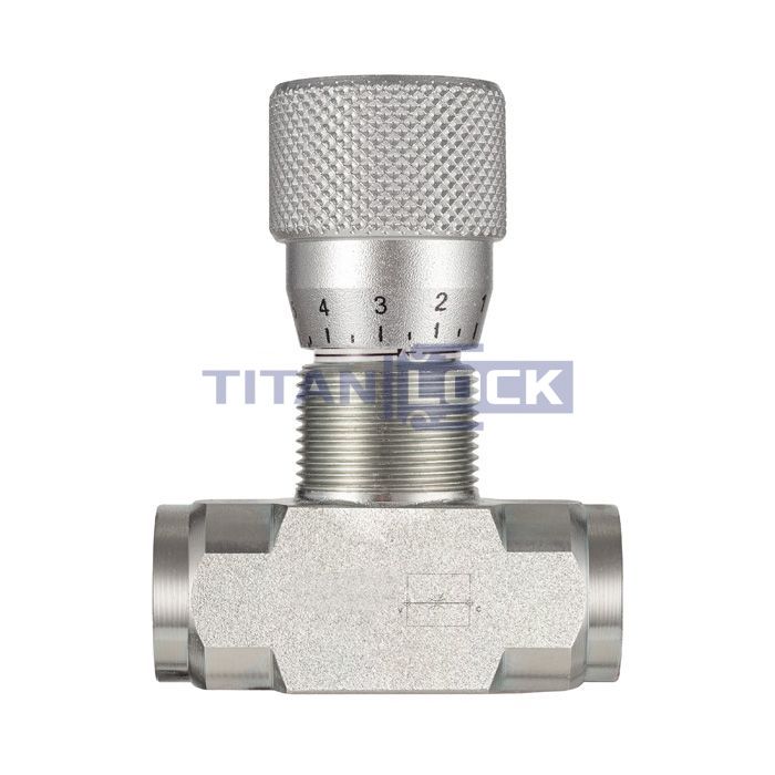 Гидравлический дроссель двунаправленный, 1/2", BP/BP, сталь, TL2WHT1/2FF TITAN LOCK  - Вид №2