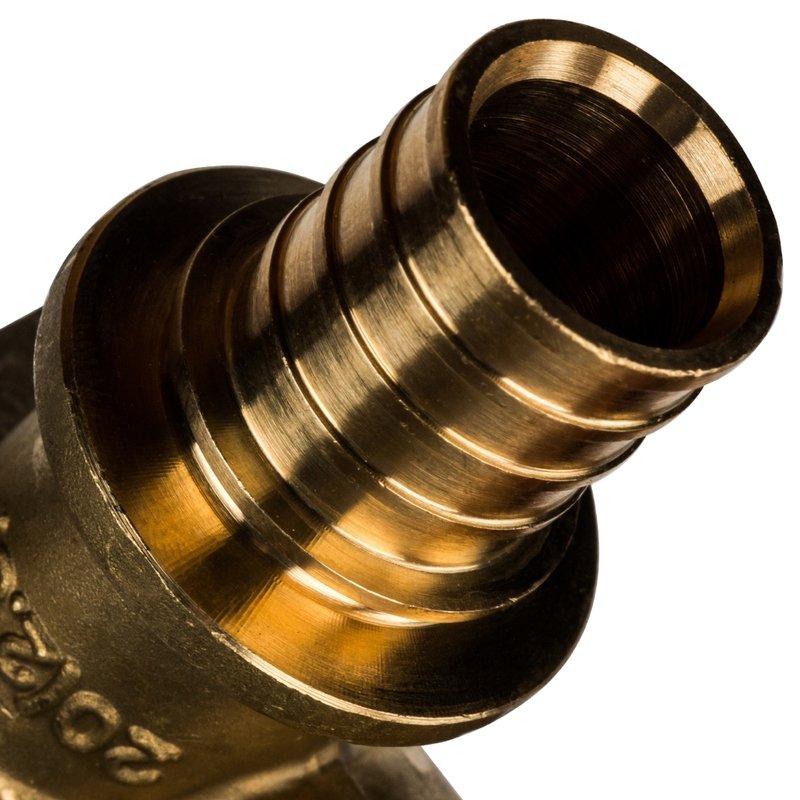 Угольник с креплением 20x1/2" аксиальный для труб из сшитого полиэтилена STOUT SFA0009002012 - Вид №5