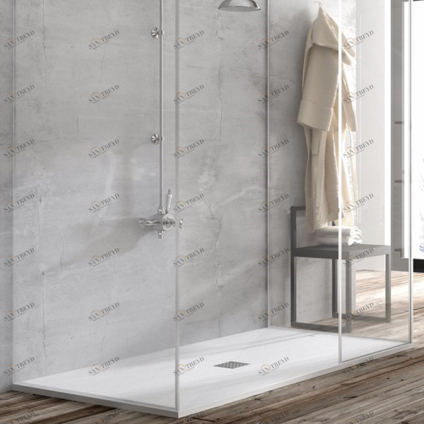 ДУШЕВОЙ ПОДДОН COLISEUM 140X100 СМ STONE NOX WHITE McBath COLISEUM100