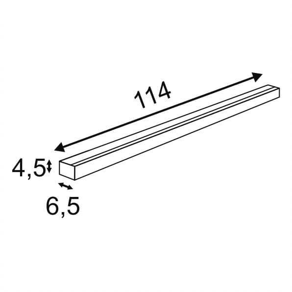 Настенный светодиодный светильник черный SLV Sight 115 Led 1001286 SLV SIGHT LED 00-3890761 Черный  - Вид №2