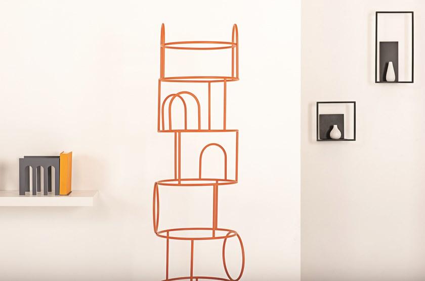 Стальная вешалка с порошковым покрытием и подставкой для зонтов Roommate Santreyd sun-id-1368397 - Вид №8