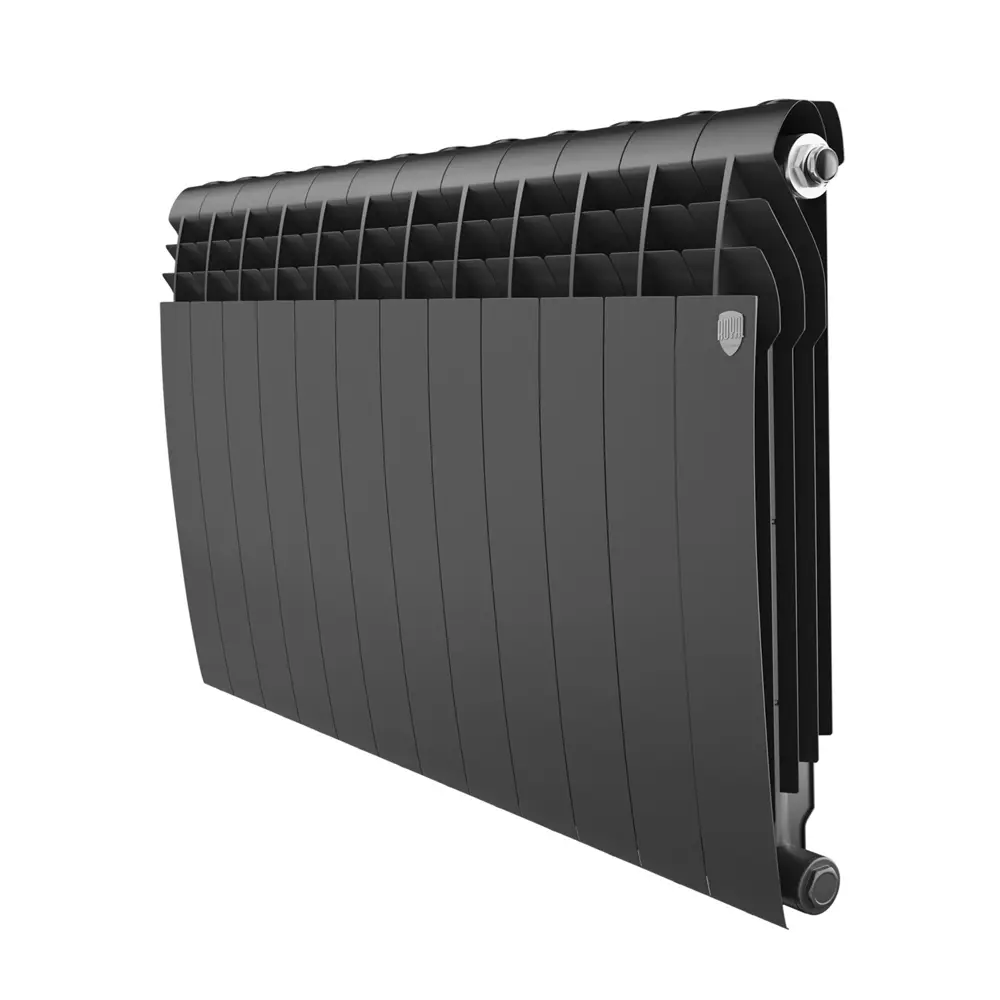 Royal Thermo BiLiner B 500 - биметаллический радиатор 12 секций черный 89426234 STLM-1573333