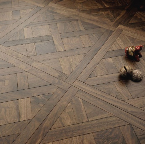 Модульный паркет Coswick Версаль Американский Классический Орех Европейский (Грецкий) Натур (Гладкая) 635х635 мм 13143761 - Вид №2