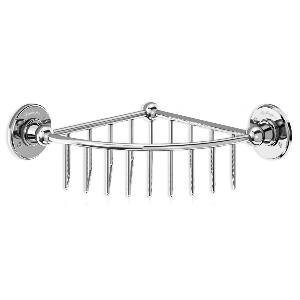 Burlington Угловая корзина глубиной 62 мм Хром A22 CHR  - Вид №1