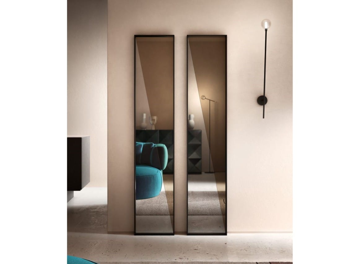 Прямоугольное напольное зеркало в рамке Capo d’Opera DIAGONAL ARCH-00110552 - Вид №1