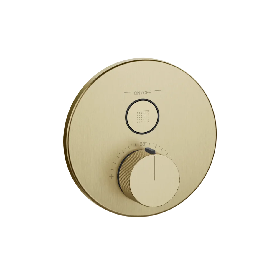 Смеситель для душа 38711 727 Gessi Hi-fi ЛАТУНЬ МАТОВАЯ PVD 38711727