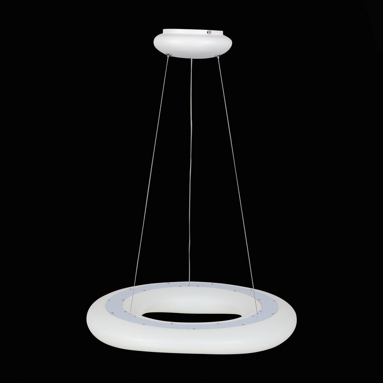 Подвесной светодиодный светильник ST Luce Levita SL SL960.053.01 ST LUCE ДИЗАЙНЕРСКИЕ, LEVITA 073024 Белый;серебро  - Вид №1