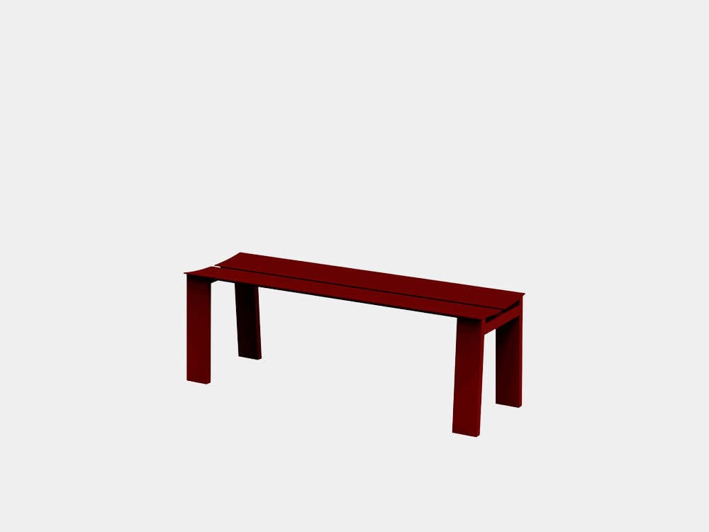 Алюминиевая скамья с порошковым покрытием RS Barcelona Seu ARCH-00067573 - Вид №39