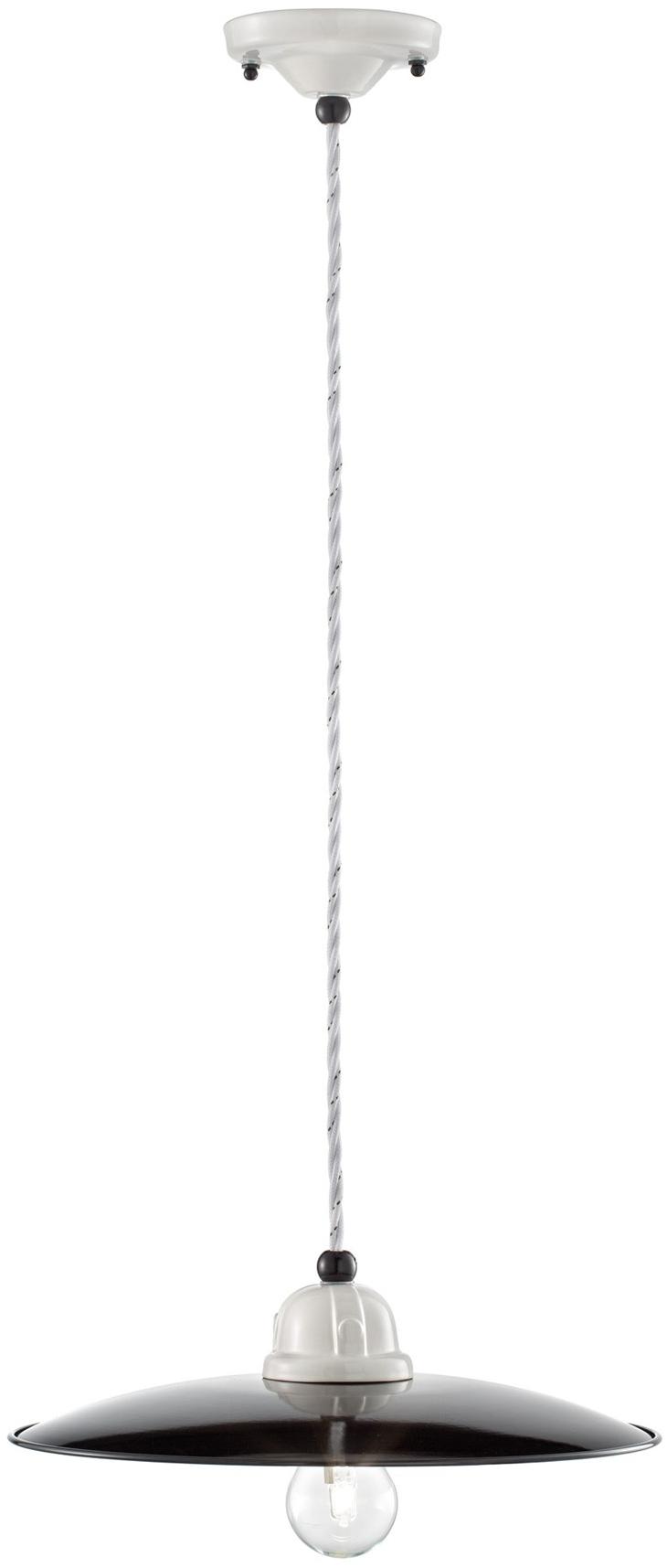 FERROLUCE Подвесной светильник из керамики B&w C1610 -c1611 -c1612 - Вид №2