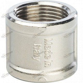 Муфта ВВ 3/4" никель STOUT SFT0006003434