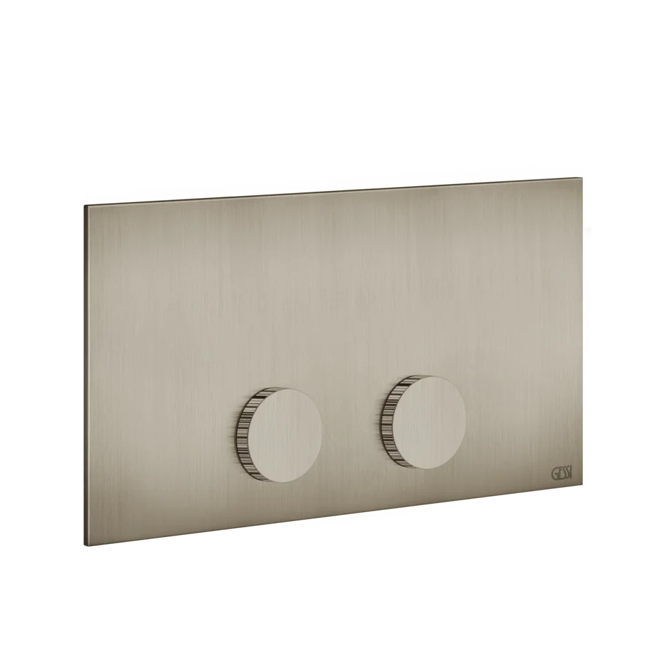 Запорная пластина 54637 149 Gessi Ingranaggio МАТОВЫЙ НИКЕЛЬ FINOX 54637149