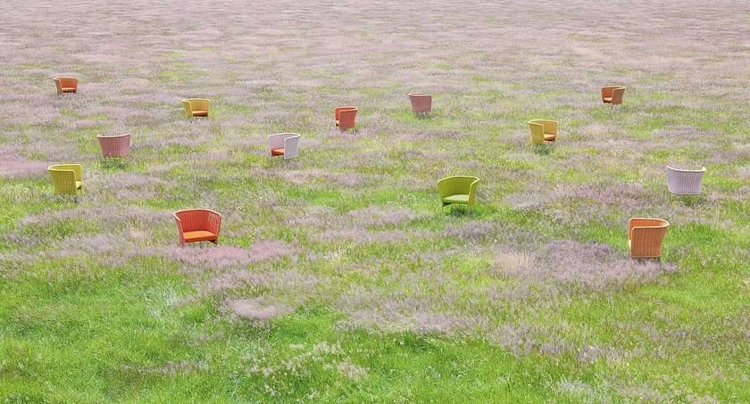 Paola Lenti Садовое кресло из полиэстера Ami B32he - Вид №5