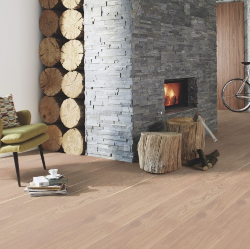 Инженерная доска Boen Finesse Белый Nature Live Natural С 2v Фаской Дуб Натур (Гладкая) 1350х135 мм EILE3MFD - Вид №11