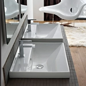 3004 Подвесная раковина настенная овальная Scarabeo Ceramiche