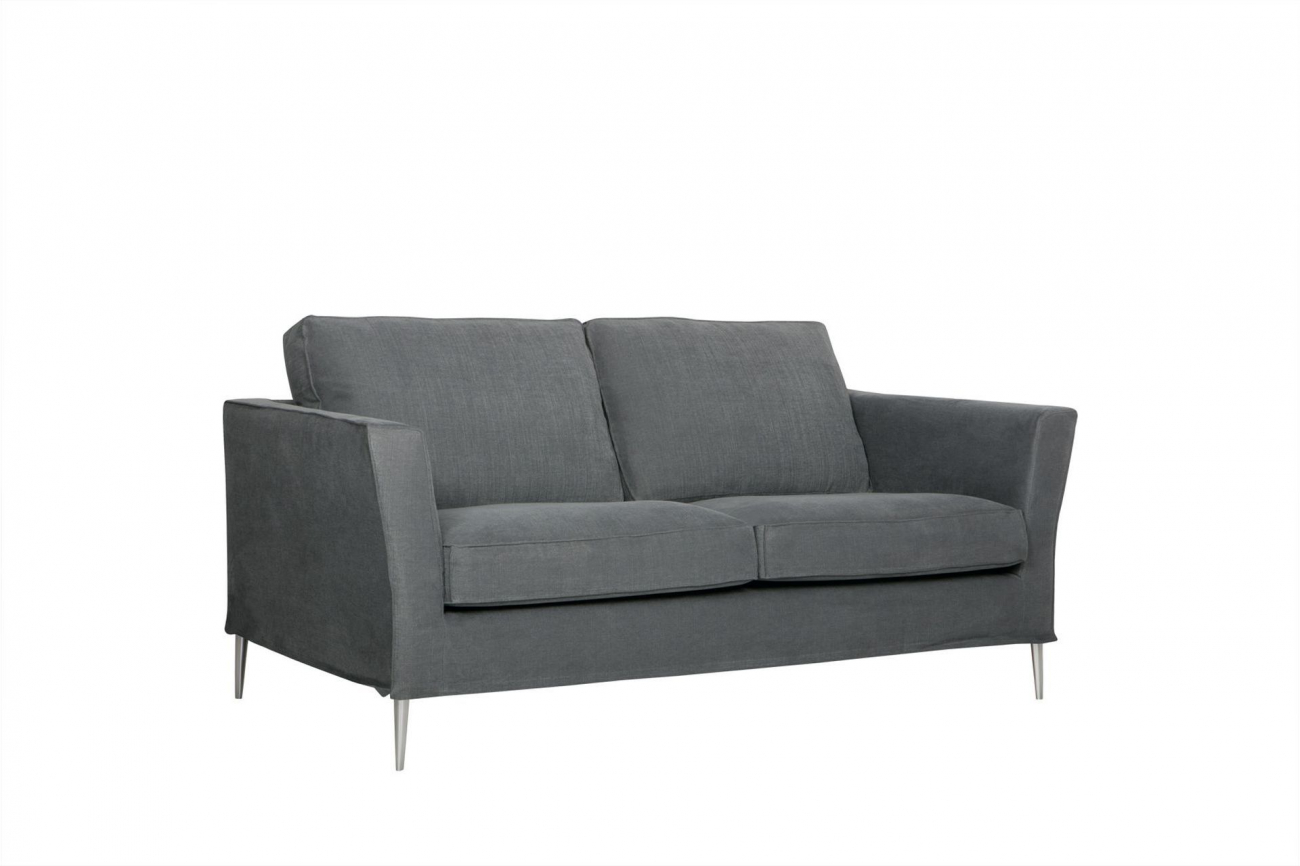 Диван Caprice двухместный прямой темно-серый SITS CAPRICE 191922 Серый - Вид №1