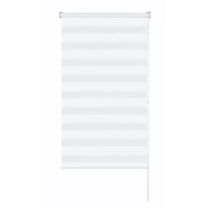 Рулонная штора день-ночь MIAMOZA Москва 80×160 см белая 89411387