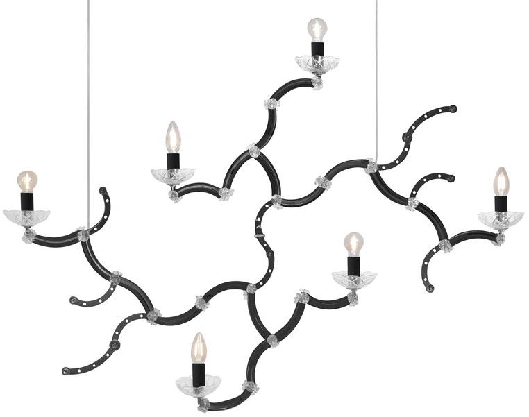 Karman Подвесной светильник из железа и стекла Ghebo sun-id-1448732 - Вид №1