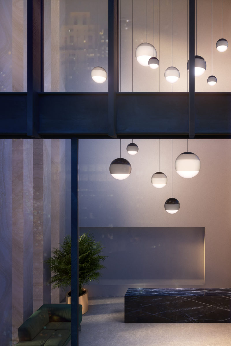 086125 Люстра 30 белая Marset Dipping Light  - Вид №3