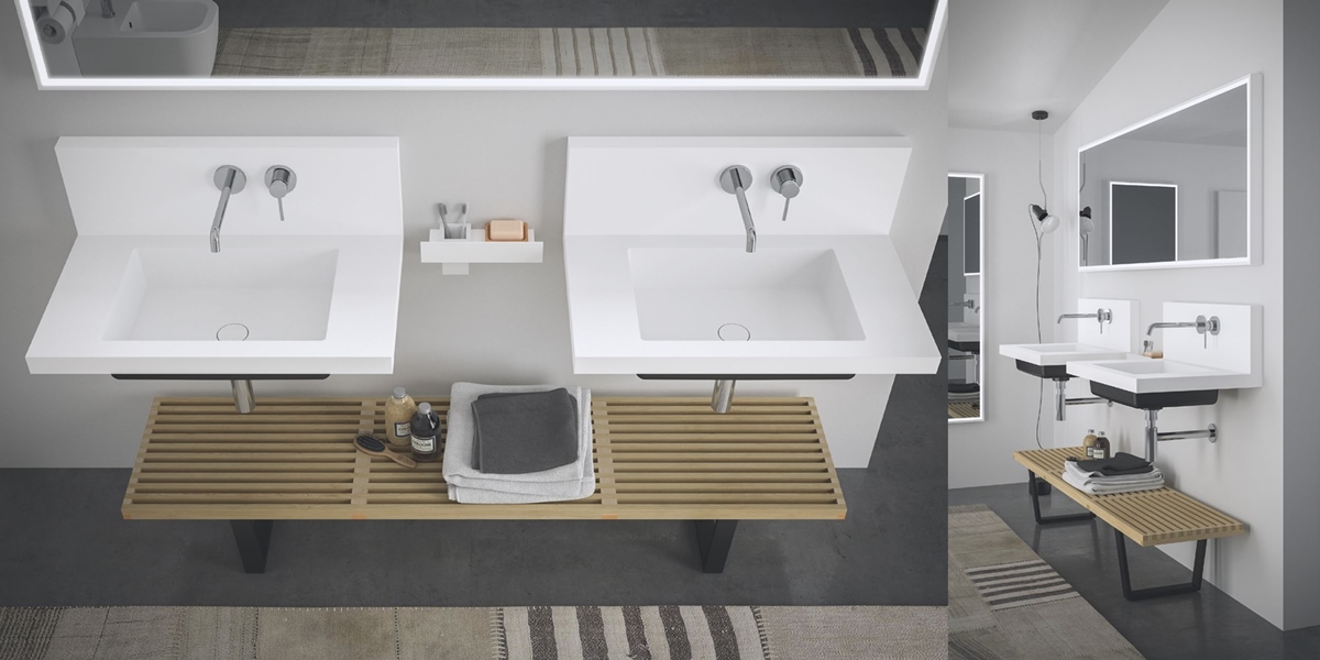 DJV01107 Подвесная раковина настенная овальная MOMA Design  белая  - Вид №1