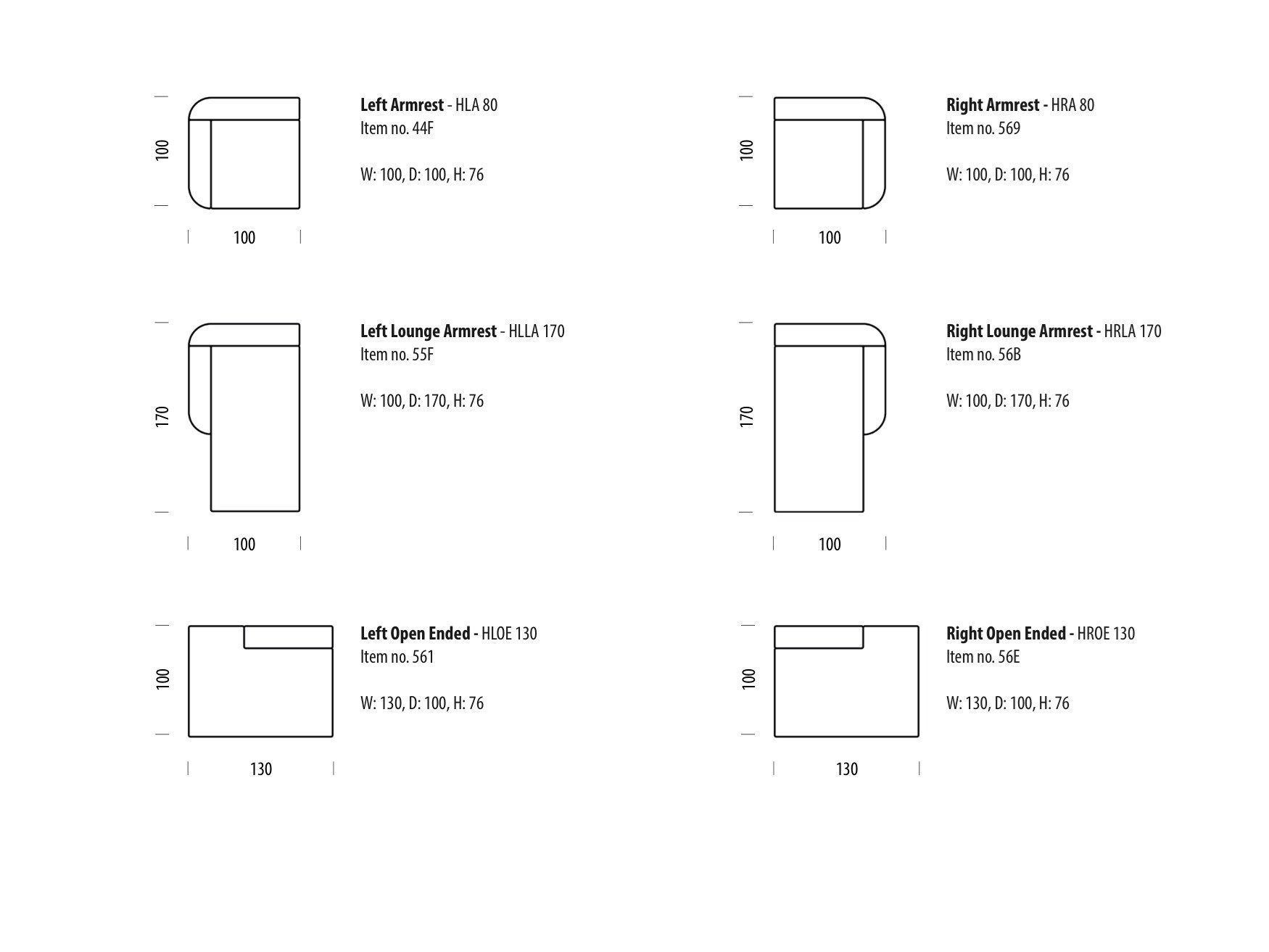 Модульный тканевый диван Gazzda HUGG ARCH-00083434 - Вид №12