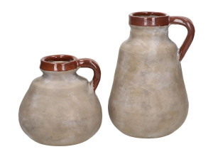 Терракотовая ВАЗа ручной работы