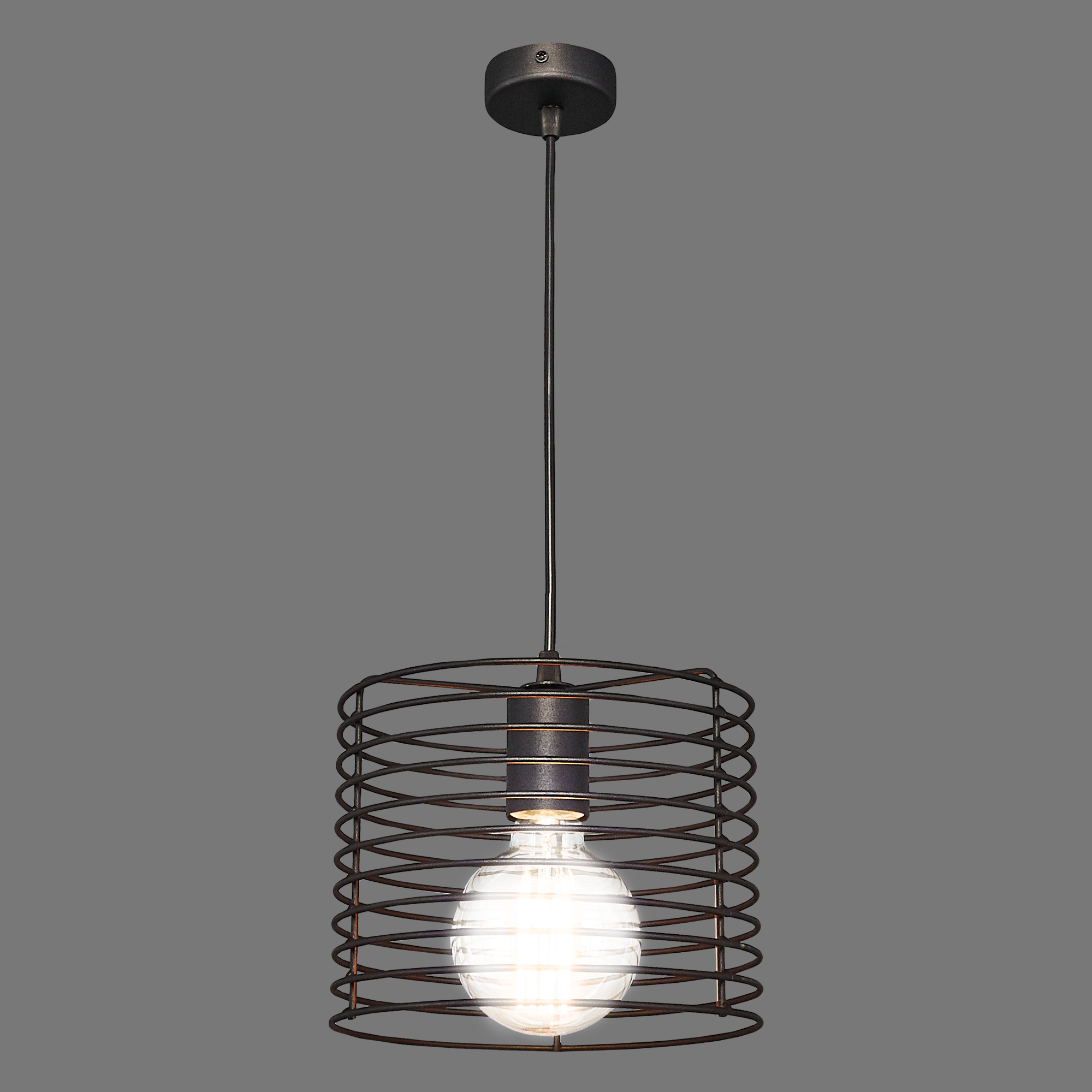 Подвесной светильник Vitaluce Vakero - черный цилиндр с регулировкой высоты 18156396 STLM-0009742 - Вид №4