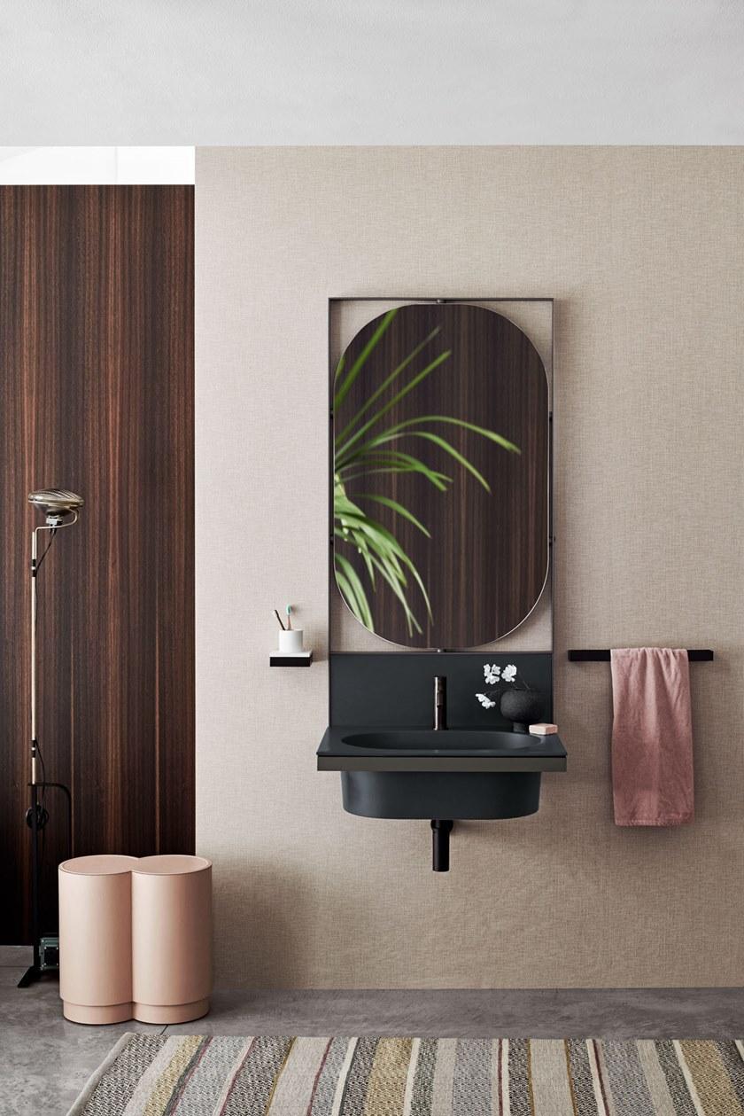 Подвесная раковина настенная овальная Ceramica Cielo Elle белая sun-id-1371989 - Вид №5