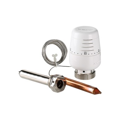 VT.5011.0.0 Термостатическая головка с выносным погружным датчиком Valtec 20-60 °С, 2 м 