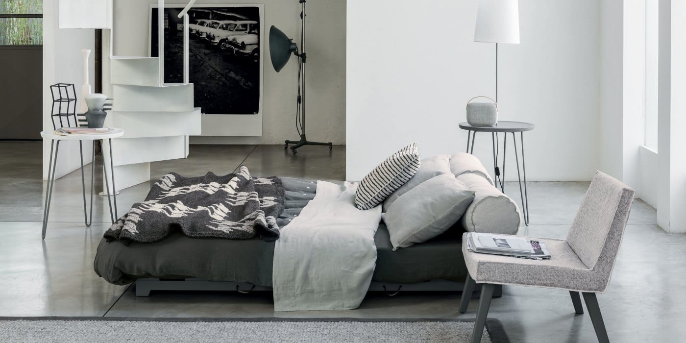 Раскладной диван-кровать из ткани Gervasoni Beds ARCH-00146937 - Вид №6