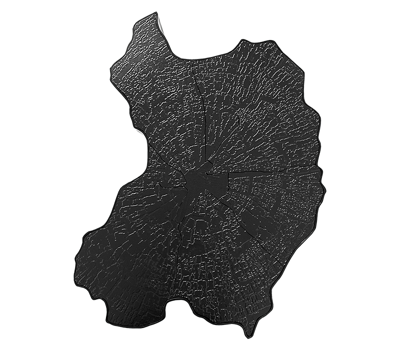 0-091 Eden черный центральный стол Boca Do Lobo  - Вид №20