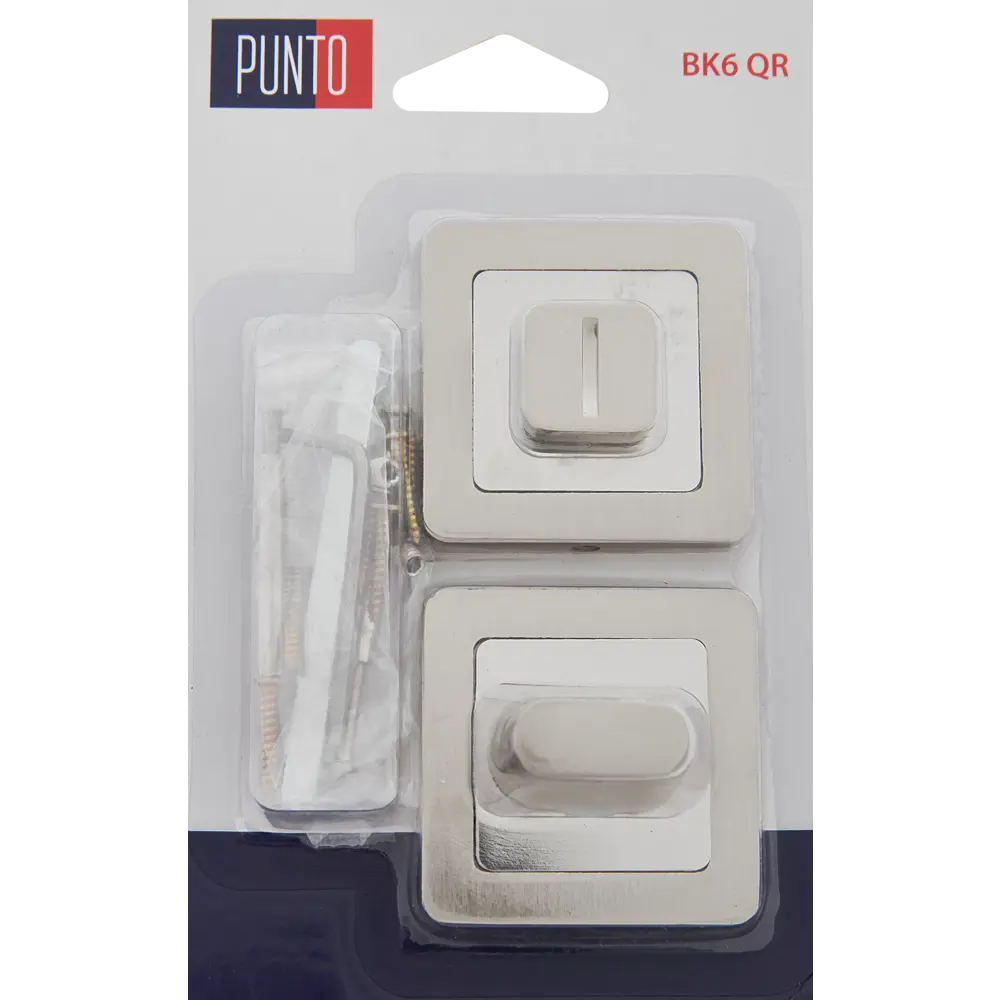 Фиксатор дверной PUNTO BK6K.QR52 - надежная защита с матовым никелем 85282360 STLM-0060770 - Вид №4