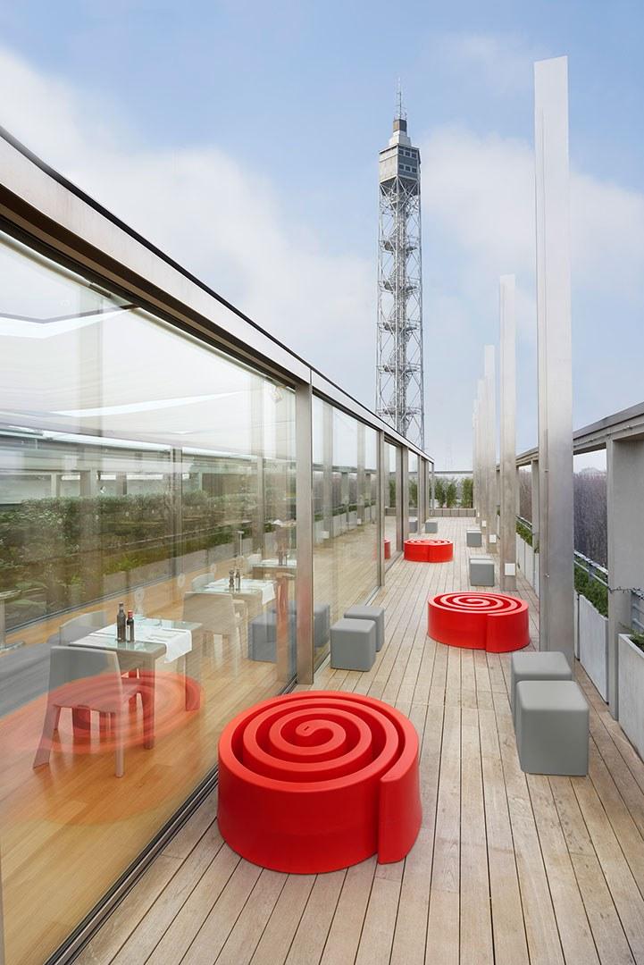 SLIDE Пуф полиэтиленовый круглый sun-id-1404616 - Вид №1