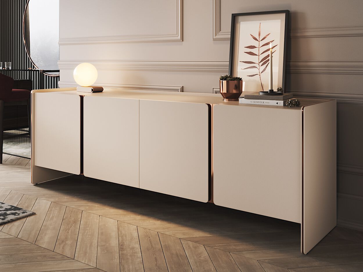 Деревянный шкаф с распашными дверями PRADDY Natur ARCH-00122124 - Вид №3