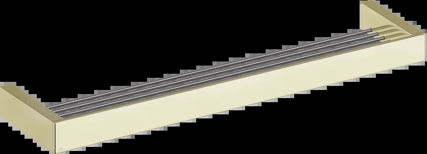 Полка 20949 710 Gessi Rettangolo k ЛАТУНЬ PVD